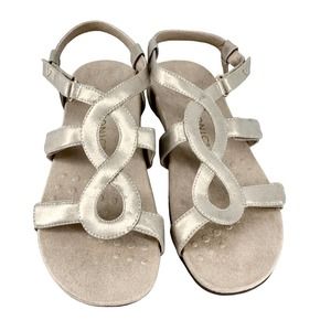 Vionic Rest Jodie Orthotic Comfort Women’s Sz 10 Rose Gold Sandals Strappy